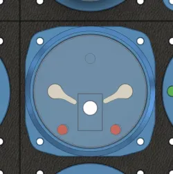 Dual Dial Indicator (Easy Home Cockpit Project)