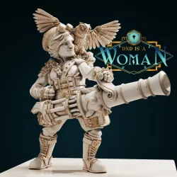 Dwarf Engineer - Hadelin Steamforge - 28/32mm and 75mm