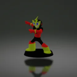 Elecman - Megaman 1 - Robot Master - Figure and Miniature
