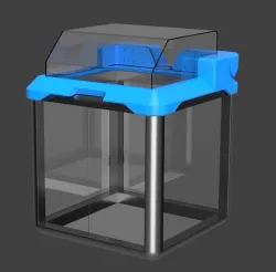 Ender D1 Structure for E5 S1 Acrylic Top Cover Mod - UPDATED