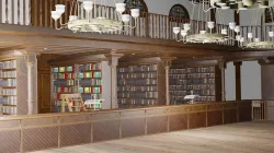 Exclusive Book Library 3D model