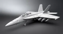 FA 18 Super hornet scale model 3D print model