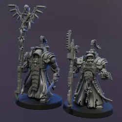 Forgekeeper Myrmex Terminators with Captain