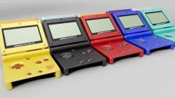 Gameboy Advance SP 10 Colors and One Collector  3D model