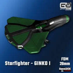 Ginko I Starfighter - 28mm scale