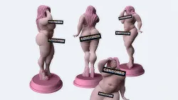 GORDITA DE ROSA - BBW - 3D print model