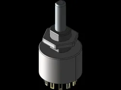 Grayhill 56 series 0.500" 12-position rotary switch