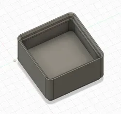 Gridfinity empty bins for customization + parametric file