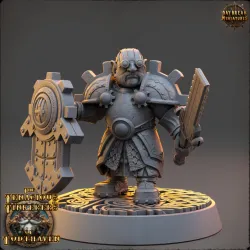 Hans Voltfoot, Electro Saw specialis - The Tenacious Tinkerers of Todthaven