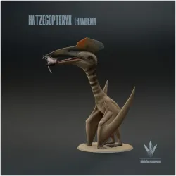 Hatzegopteryx thambema : Feeding on Zalmoxes