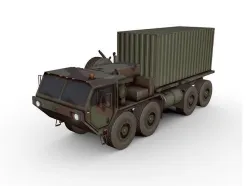 Heavy Expanded Mobility Tactical Truck Low-poly 3D model