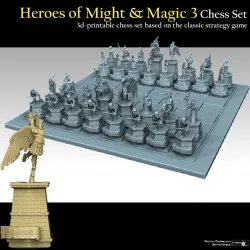 Heroes of Might and Magic 3 Chess Set