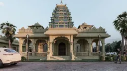 Indian temple 3D model with lumion effects 3D model