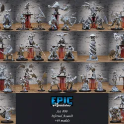 Infernal Assault Set / Demon & Devil Encounter / Hell & Abyss Collection / Pre-Supported