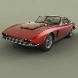 Iso Grifo GL Series 2 Can Am 7 Litri 3D model
