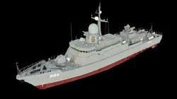 Karakurt class corvette 22800 3D model