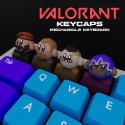 KIRBY X VALORANT KEYCAPS   3D print model