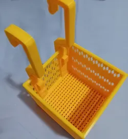 Kitchen basket for spoons, forks and knives