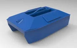 Large format Bait boat for carpfishing DIY 3d model 3D print model