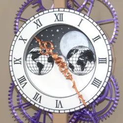 Large Moon Phase Clock