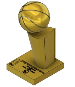 Larry O'Brien Trophy, 2022 Golden State Warriors (Old Design)