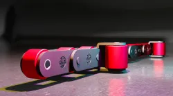 LONG PITCH CHAIN ​​WITH SIDE ROLLER