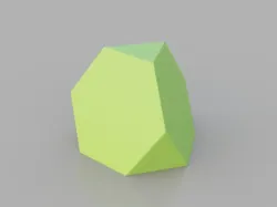 Low Poly Spheres: Truncated Tetrahedron