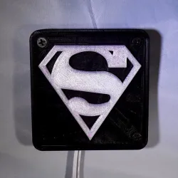 LUZ LED SUPERMAN / LUZ NOCTURNA