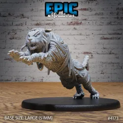 Lynx Mummy Attack / Wild Cat Beast / Ancient Egyptian Creature / Undead Pedator / Pyramid Guard / Desert Ruler / Sand Encounter