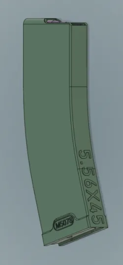 M5078 "INSLEE 2" - 3D printable Ar-15 Compatible Magazine