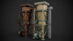 Machinery device 3D model