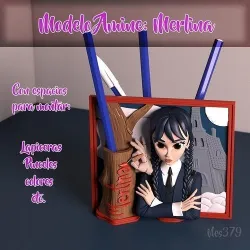 Merlina anime 3D print model