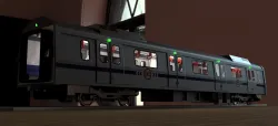 Miniature DMRC Metro Coach