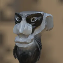 Monkey Man Bust