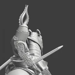 Mounted German Knight - Teutonic Order