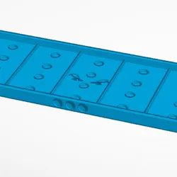 Movement tray for 4 off 25x50mm