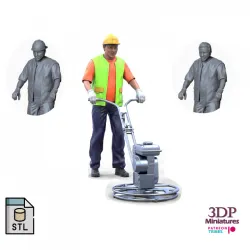 N12 Construction worker troweling tool