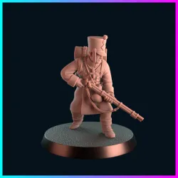 Napoleonic Dread French Infantryman