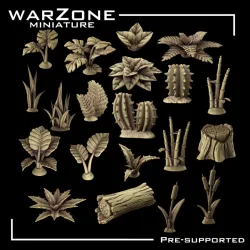 Nature Basing Bits (20) - Wargame base add on