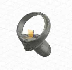 Oculus Quest 2 Right Controller (Fixed, Simplified)