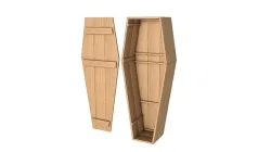 Old Coffin 3D model