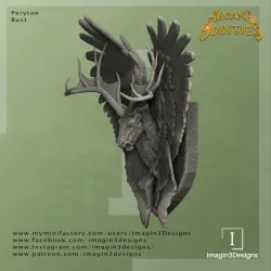 Peryton Bust