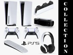 Playstation PS5 Full Collection 3D model