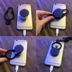 Pop Socket Lanyard Tether