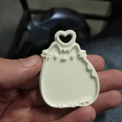 Pusheen Keychain Model for 3d Printer