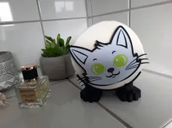PUSSY Toilet-Cat Tissue Holder (Toilettenpapierhalter)