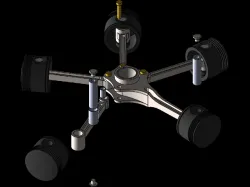 Radial piston assembly