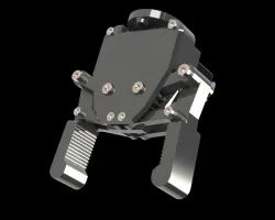 Robot arm gripper