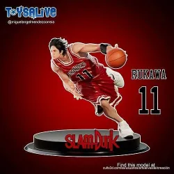 RUKAWA SLAM DUNK PLAYER STL 3D print model