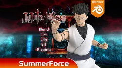 Ryomen Sukuna - Jujutsu Kaisen 3D model